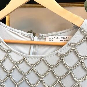 Mac Duggal Seafoam Sequin dress